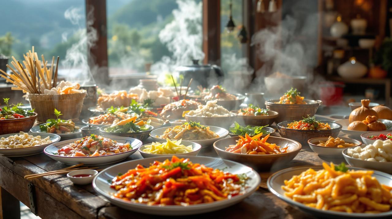 舌尖上的中国：地方美食探店特辑 视频封面 - 美女视频免费